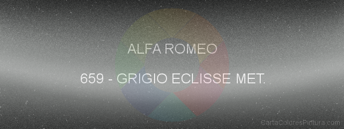 Pintura Alfa Romeo 659 Grigio Eclisse Met.