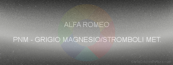 Pintura Alfa Romeo PNM Grigio Magnesio/stromboli Met.