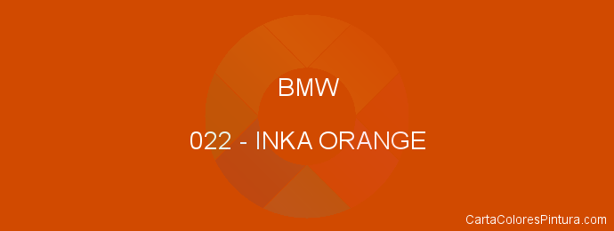 Pintura Bmw 022 Inka Orange