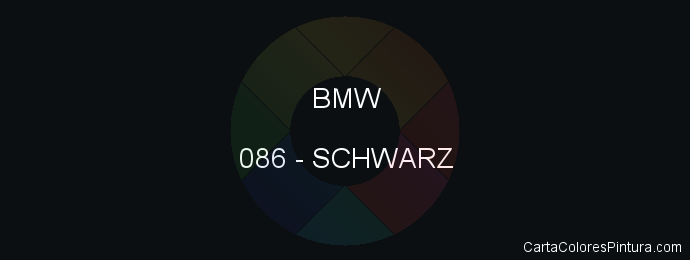 Pintura Bmw 086 Schwarz