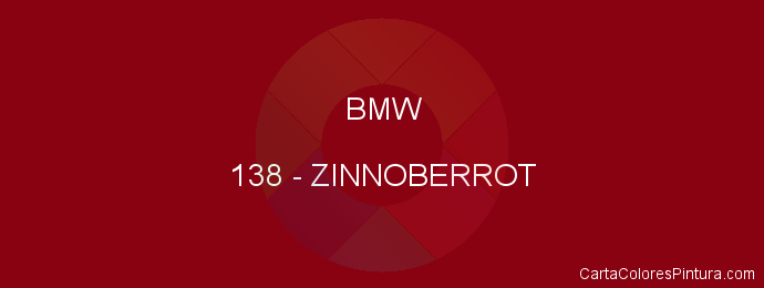 Pintura Bmw 138 Zinnoberrot