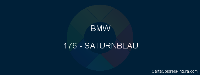 Pintura Bmw 176 Saturnblau