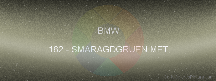 Pintura Bmw 182 Smaragdgruen Met.