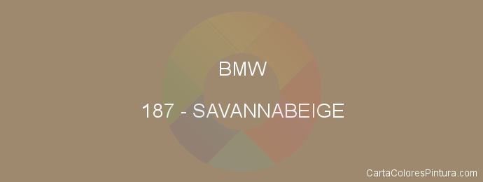 Pintura Bmw 187 Savannabeige