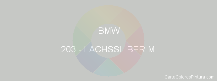 Pintura Bmw 203 Lachssilber M.