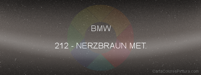 Pintura Bmw 212 Nerzbraun Met.