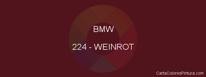 Pintura Bmw 224 Weinrot