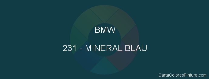 Pintura Bmw 231 Mineral Blau