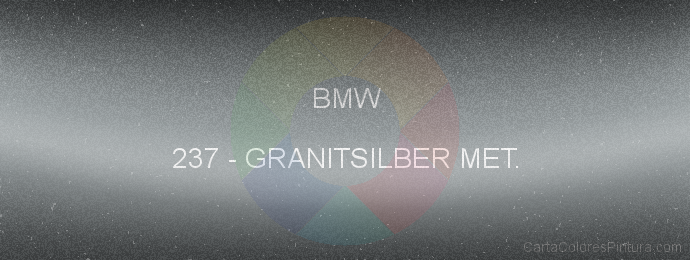 Pintura Bmw 237 Granitsilber Met.