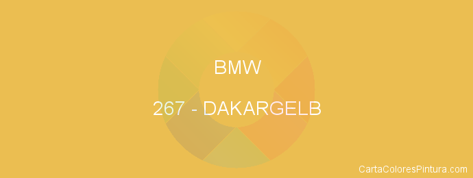 Pintura Bmw 267 Dakargelb