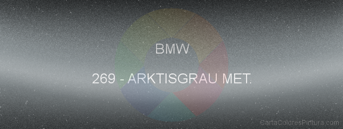 Pintura Bmw 269 Arktisgrau Met.