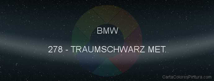 Pintura Bmw 278 Traumschwarz Met.