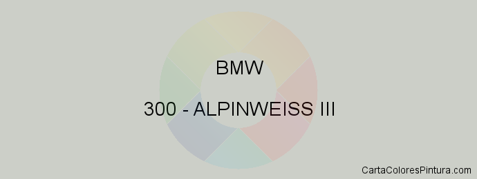 Pintura Bmw 300 Alpinweiss Iii