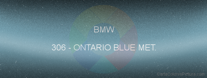 Pintura Bmw 306 Ontario Blue Met.