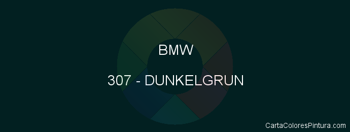 Pintura Bmw 307 Dunkelgrun