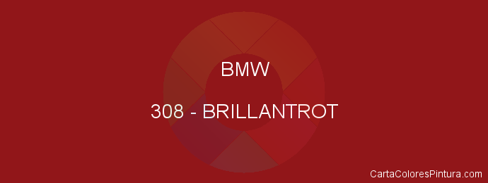 Pintura Bmw 308 Brillantrot