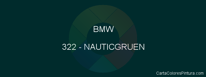 Pintura Bmw 322 Nauticgruen