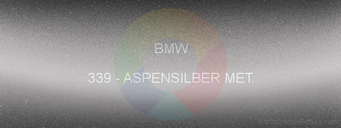 Pintura Bmw 339 Aspensilber Met.