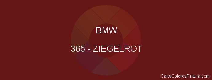 Pintura Bmw 365 Ziegelrot