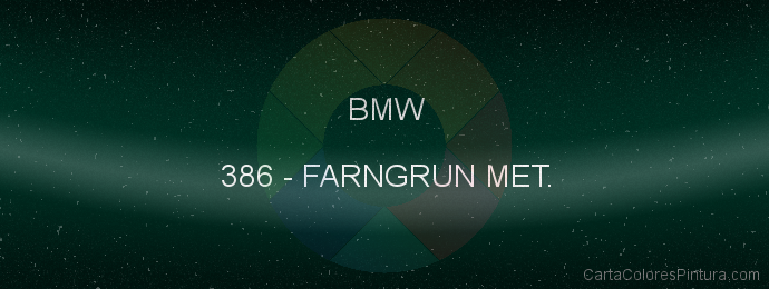 Pintura Bmw 386 Farngrun Met.