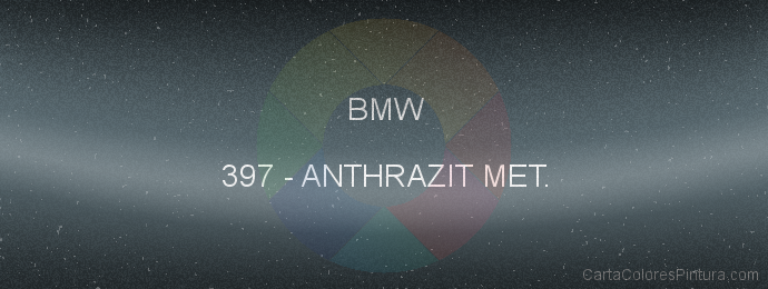 Pintura Bmw 397 Anthrazit Met.