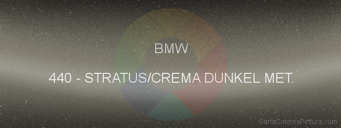 Pintura Bmw 440 Stratus/crema Dunkel Met.