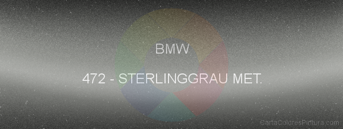 Pintura Bmw 472 Sterlinggrau Met.