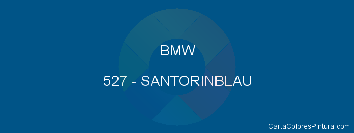 Pintura Bmw 527 Santorinblau