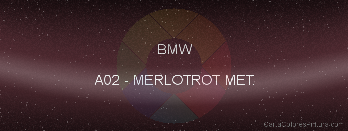 Pintura Bmw A02 Merlotrot Met.