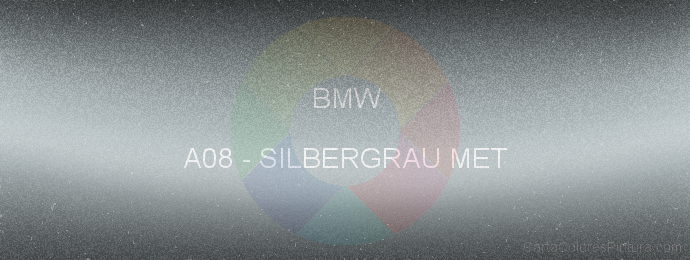 Pintura Bmw A08 Silbergrau Met