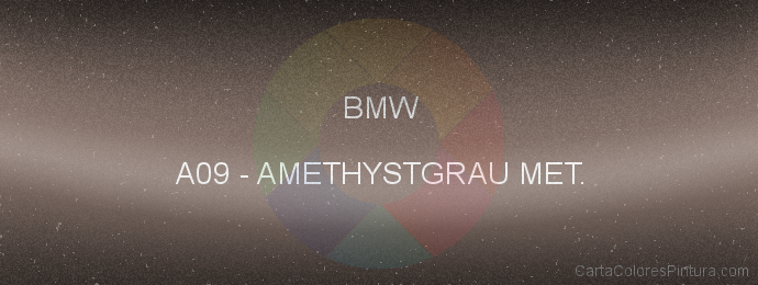 Pintura Bmw A09 Amethystgrau Met.