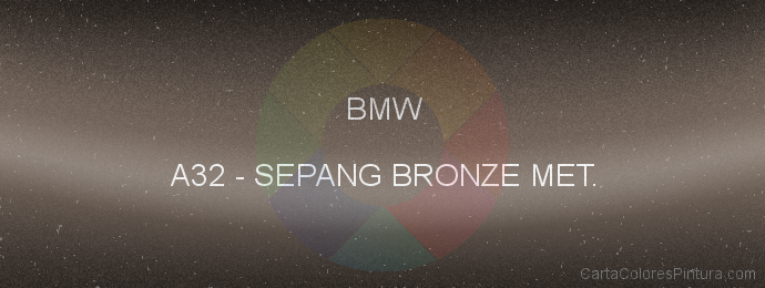 Pintura Bmw A32 Sepang Bronze Met.