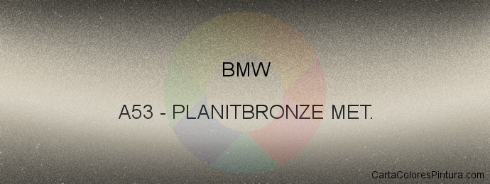 Pintura Bmw A53 Planitbronze Met.