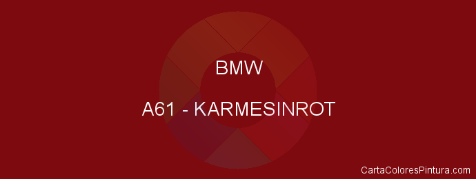 Pintura Bmw A61 Karmesinrot