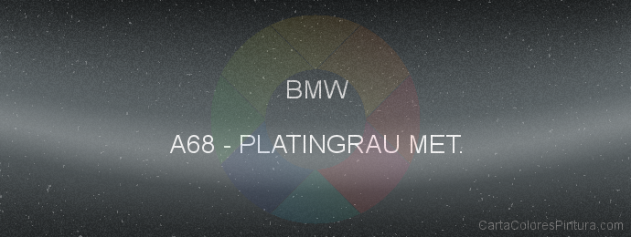 Pintura Bmw A68 Platingrau Met.