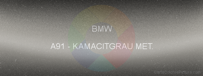 Pintura Bmw A91 Kamacitgrau Met.