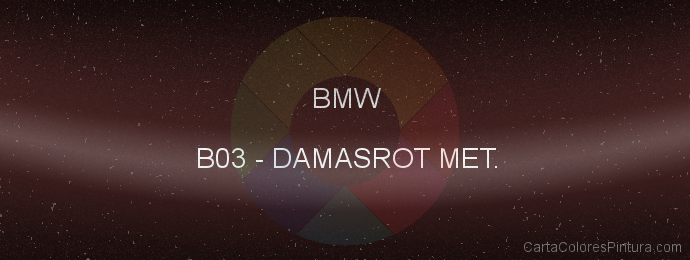 Pintura Bmw B03 Damasrot Met.