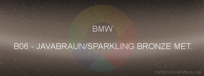 Pintura Bmw B06 Javabraun/sparkling Bronze Met.