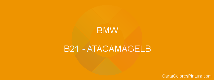 Pintura Bmw B21 Atacamagelb