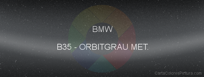 Pintura Bmw B35 Orbitgrau Met.