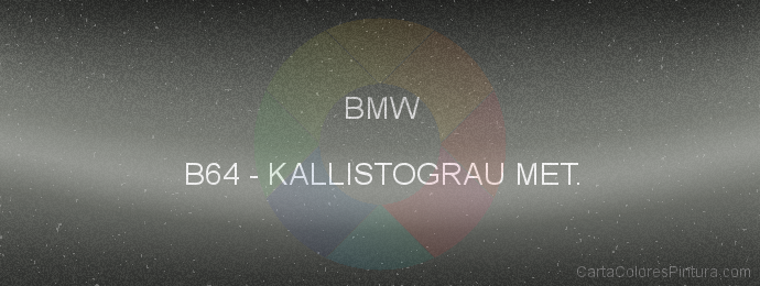 Pintura Bmw B64 Kallistograu Met.