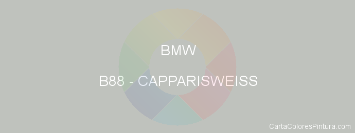 Pintura Bmw B88 Capparisweiss