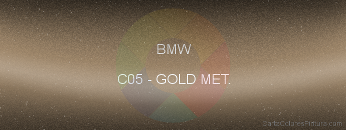 Pintura Bmw C05 Gold Met.