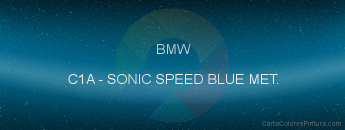 Pintura Bmw C1A Sonic Speed Blue Met.