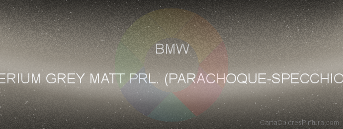 Pintura Bmw C1E Cerium Grey Matt Prl. (parachoque-specchio-ruote