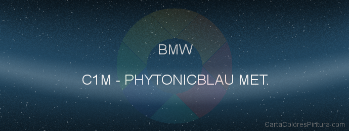 Pintura Bmw C1M Phytonicblau Met.