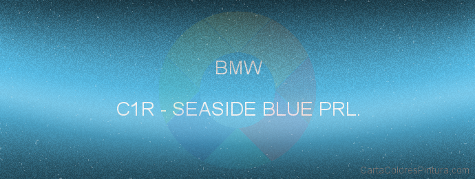 Pintura Bmw C1R Seaside Blue Prl.