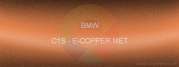 Pintura Bmw C1S E-copper Met.