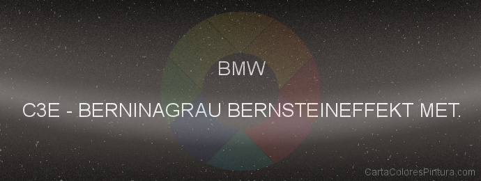 Pintura Bmw C3E Berninagrau Bernsteineffekt Met.