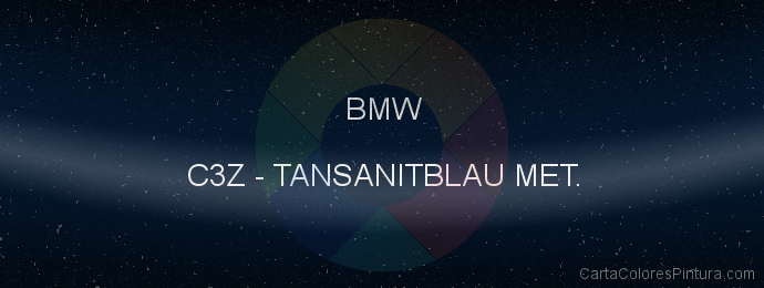 Pintura Bmw C3Z Tansanitblau Met.